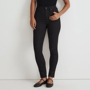 Madewell Curvy High-Rise “Roadtripper” Black Jeans